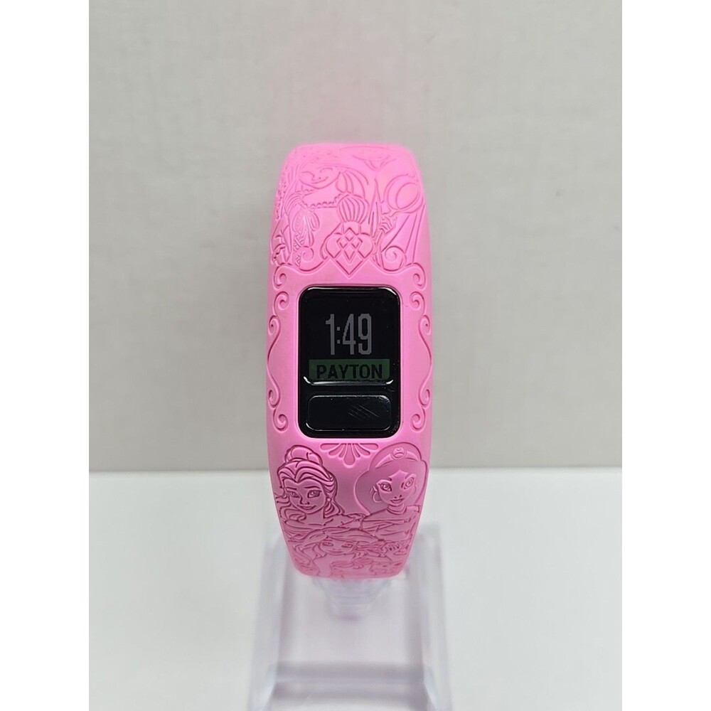 Garmin Vivofit Jr 2 Disney Princess Pink Kids Fitness Activity Tracker Swim Safe